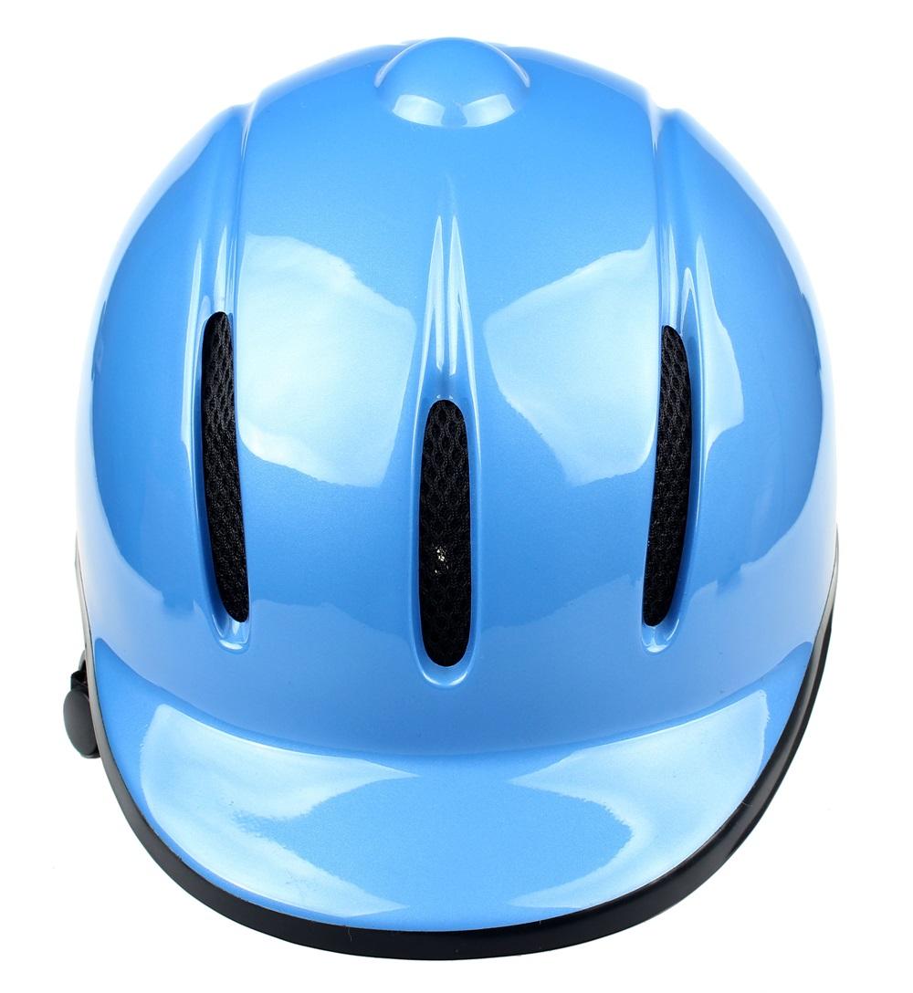 가죽 코팅 쉘 우아한 승마 헬멧 보호 승마 헬멧