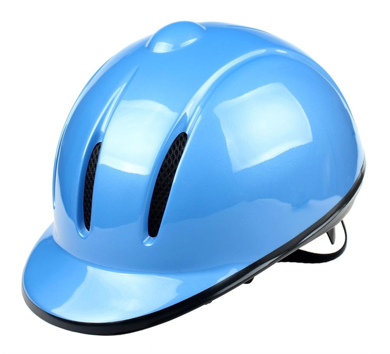가죽 코팅 쉘 우아한 승마 헬멧 보호 승마 헬멧