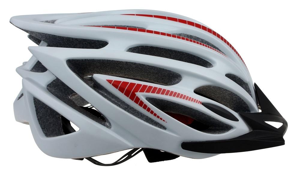 CE 승인 자전거 헬멧 바이저가 있는 성인 자전거 헬멧 인몰드 자전거 헬멧