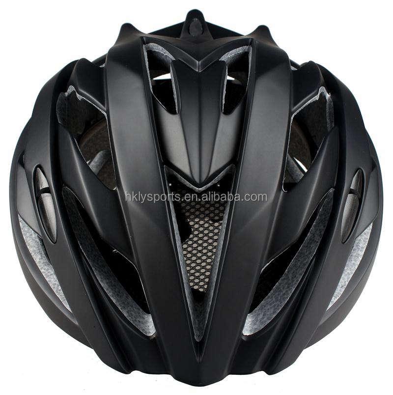 Shengtao 공장 가격 ST938B 인몰드 탄소 섬유 1 레이어 PC + ITW 버클이 있는 검정색 EPS 스포츠 자전거 스포츠 헬멧