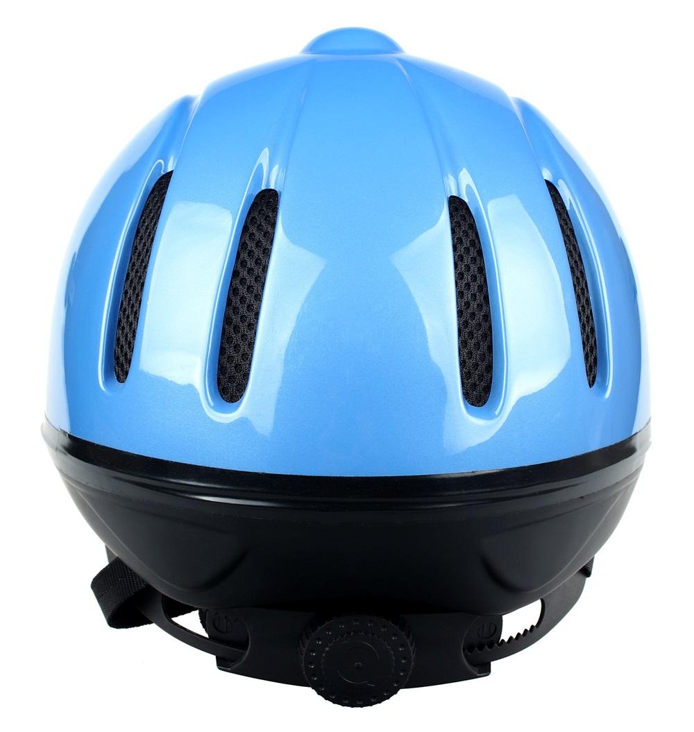 가죽 코팅 쉘 우아한 승마 헬멧 보호 승마 헬멧